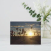 Venice Beach Sunset, CA Postkarte (Stehend Vorderseite)