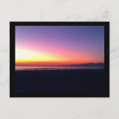 Venice Beach Sunset Postkarte (Vorderseite)