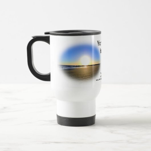 Venice Beach Sunset Reisebecher (Links)