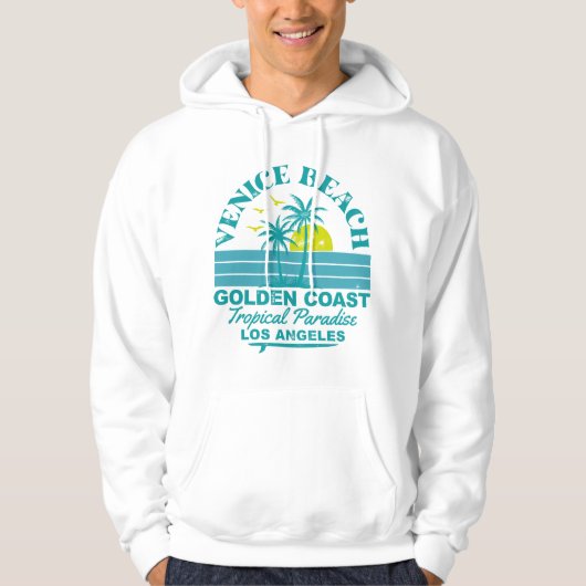 Venice Beach Sunset - Tropical Paradise Hoodie (Vorderseite)