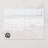 Venice Beach Surfen Perlen Postkarte (Rückseite)