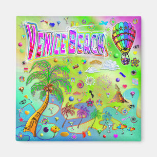 Venice Beach Timeless Melody Magnet