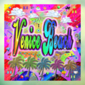 Venice Beach Vista Express-Fensterheber Fensteraufkleber (Blatt 3)