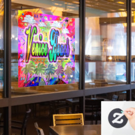 Venice Beach Vista Express-Fensterheber Fensteraufkleber