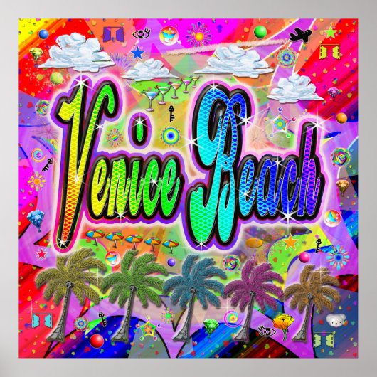 Venice Beach Vista Express Poster (Vorne)