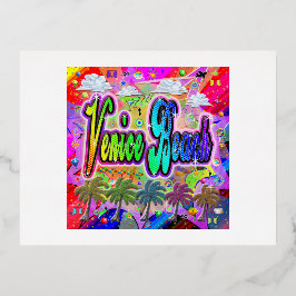 Venice Beach Vista Express Postkarte