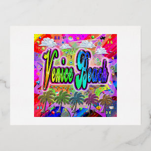 Venice Beach Vista Express Postkarte