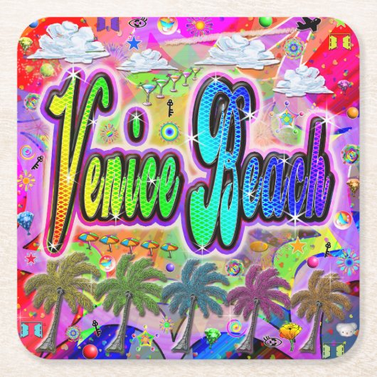 Venice Beach Vista Express Untersetzer (Vorderseite)