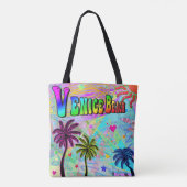 Venice Beach Vivid Romance Tote Bag Tasche (Rückseite)