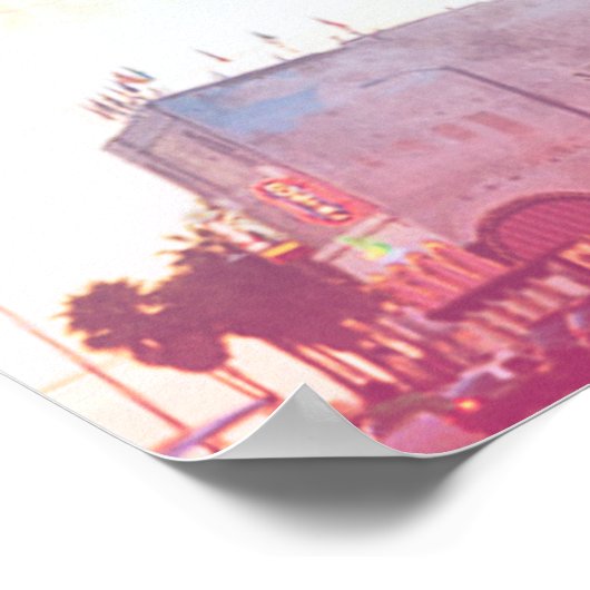 Venice Beach-Zeichen Poster (Ecke)