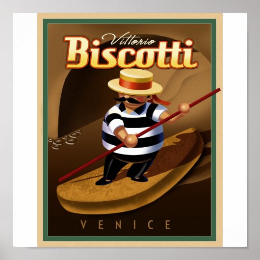 Venice Biscotti Poster (Vorne)