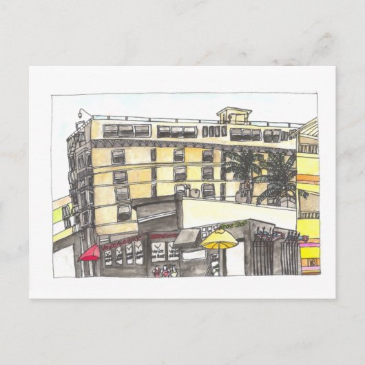 Venice Boardwalk #2 Postkarte (Vorderseite)