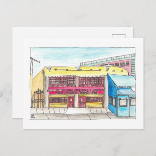 Venice Boardwalk #3 Postkarte (Vorne/Hinten)