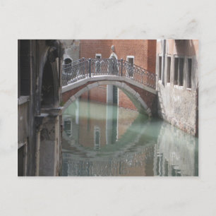 Venice bridge - Postcard Postkarte