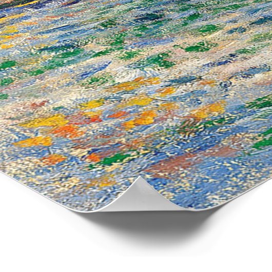 VENICE BY MANET POSTER (Ecke)