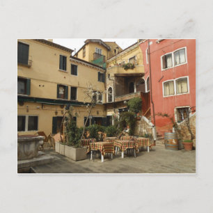 Venice Café Postkarte