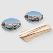 Venice Canal Hand Fans Fächer (Non-assembled)