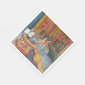 VENICE CANAL MONOGRAM PARTY SERVIETTE (Ecke)