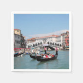 Venice Canal Paper Napkins Serviette (Vorderseite)