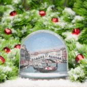 Venice Canal Snow Globe Schneekugeln (Weihnachten)