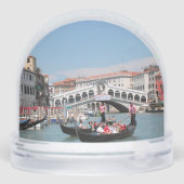 Venice Canal Snow Globe Schneekugeln (Rückseite)
