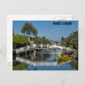 Venice Canals L.A. Postkarte (Vorne/Hinten)