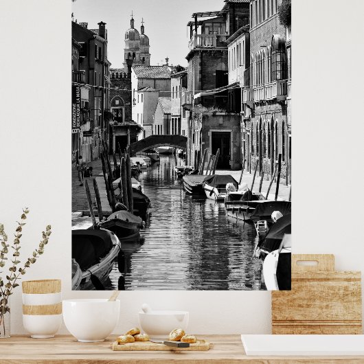 Venice Canals Poster (Küche)