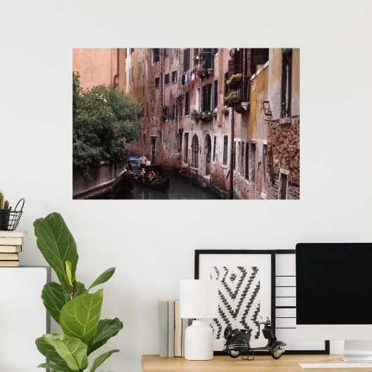 Venice Canals Poster (Heimbüro)