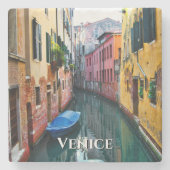 Venice Canals Steinuntersetzer (Vorderseite)