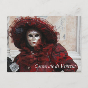 Venice Carnival Postkarte