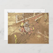 Venice Carnival Postkarte (Vorne/Hinten)