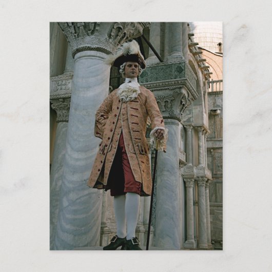 Venice Carnival XXVI Postkarte (Vorderseite)