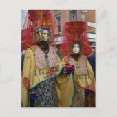 Venice Carnivale Postkarte (Vorderseite)