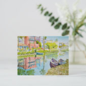 Venice Colors Postkarte (Stehend Vorderseite)