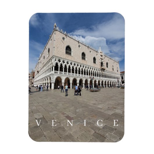Venice Doge Palace View Kühlschrankmagnet Magnet (Vertikal)
