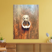 Venice Door Knocker Leinwanddruck (Insitu (Wohnzimmer))