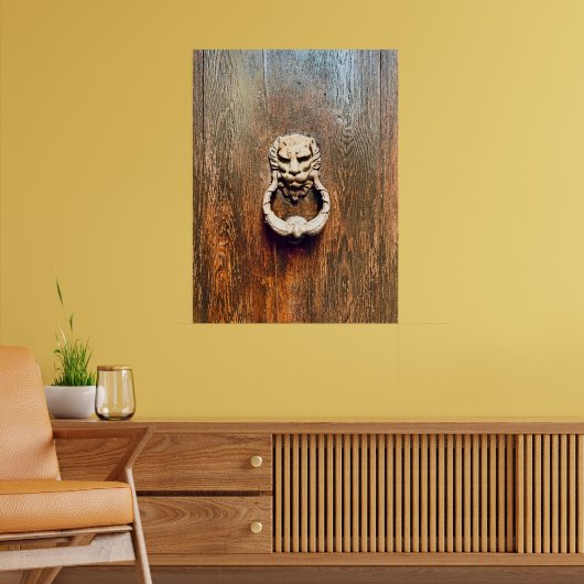 Venice Door Knocker Poster (Wohnzimmer 2)