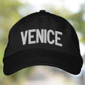 Venice Embroidered Hat Bestickte Baseballkappe