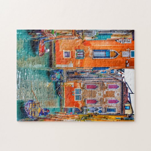 Venice Festival and Gondolas Puzzle (Horizontal)