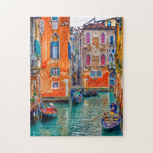 Venice Festival and Gondolas Puzzle (Vertikal)