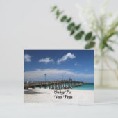 Venice Florida Postkarte (Stehend Vorderseite)