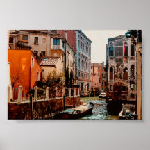 Venice Gondola Canal Italien Fotografie