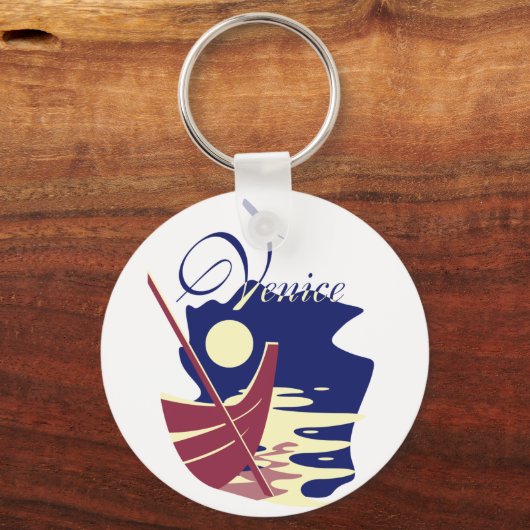 Venice Gondola Schlüsselanhänger (Vorderseite)