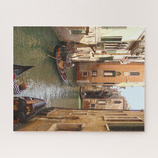 Venice Gondolas Jigsaw Puzzle (Horizontal)