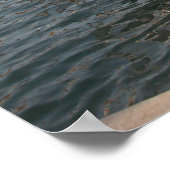 Venice Gondolas Poster (Ecke)