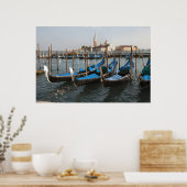 Venice Gondolas Poster (Küche)