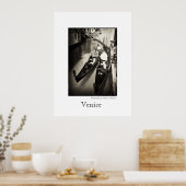 Venice Gondolas Poster (Küche)