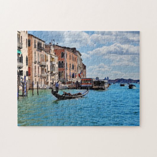 Venice Gondolas Puzzle (Horizontal)