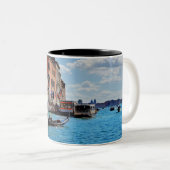 Venice Gondolas Zweifarbige Tasse (VorderseiteRechts)
