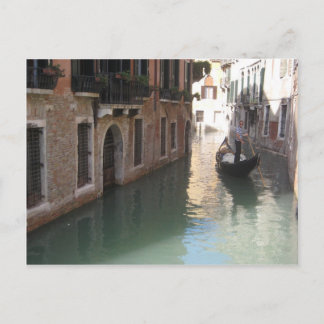 Venice gondolier - Postcard Postkarte